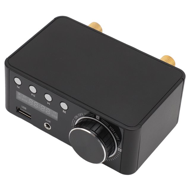 Amplificador de Potencia de Sonido, Alta Potencia de Alta Potencia 200W Mini Amplificador indicadores de color MÚLTIPLE para Computeradora