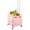 pink, variant on Convenient, Extra-Large 130LB Capacity Folding Shopping Cart with 360° Swivel Wheels - Durable Acrylic Fiber - For Grocery & Errands - Ideal for Seniors & Mobility Issues
