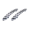 thumbnail image 1 of LOVIVER Flameer Car Exterior Door Handle Cover for R50 R55 R56 R59 Black Black White, 1 of 8