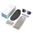thumbnail image 2 of Nacuwa Baby Sunglasses - 100% UV Proof Sunglasses for Baby, Toddler, Kids - Ages 0-2 Years - Case and Pouch included (Purple), 2 of 7
