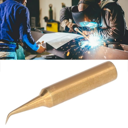 

FAGINEY Elbow Soldering Iron Tip Internal Heating Copper Tip For 900M Series Solder Station Universal Copper Soldering Tip Soldering Tip Replacement