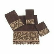 Avanti Linens Damask Fringe Hand Towel