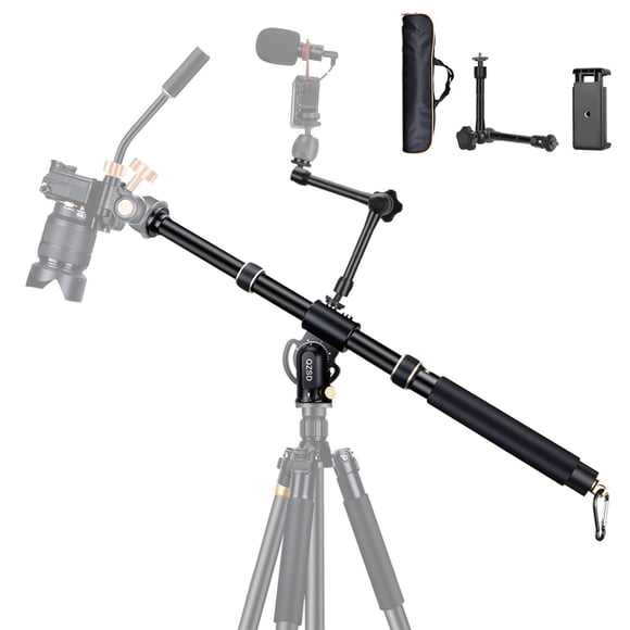 Brazo de Extensión de Trípode de Aluminio Giratorio 360° de 41 Pulgadas para Fotografía de Gran Ángu