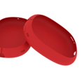 thumbnail image 3 of Funda de silicona protectora para almohadillas Sunnimix, compatible con Max, color rojo, 3 of 7