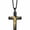 Silver, variant on Titanium Chisel Titanium Polished Cross 24 inch Necklace