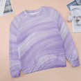 thumbnail image 6 of Sweatshirt For Womens Crewneck Colorful Marble Pattern Hoodies Teen Girls Cute, 6 of 7