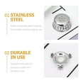 thumbnail image 3 of SOPOTUTU 10 Sets Tower Pressure Cooker Spare Parts Stainless Steel For Cooking, 3 of 8