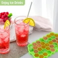 thumbnail image 2 of Food-Grade Silicone Ice Cube Tray with Lid and Storage Bin for Freezer, Easy-Release 36 Small Nugget Ice Tray with Spill-Proof Cover&Bucket, Flexible Ice Cube Molds with Ice Container, Scoop Cover, 2 of 5