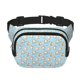thumbnail image 1 of Disketp Corgi Dog 1 Riñonera de Doble Capa, Bolsa de Cintura Ajustable para Viajes, Correr y Senderismo, Riñonera Ligera para Hombre y Mujer, 1 of 9