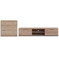 thumbnail image 1 of Tvilum Canada Ensemble 2 Pcs avec Meuble TV 68 Pouces et Commode 3 Tiroirs, 1 of 16