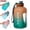 Orange, variant on Djiypn 54 oz 0.42Gallon Water Bottle - Large Water Bottle - Big Gym Water Bottle for Man or Women - Water Jug with Handle -BPA Free- Leakproof, Workout Bottle, Blue