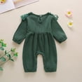 thumbnail image 3 of MuZeFu Baby Clothes for Girls Clearance under $5 Infant Baby Girls Long Sleeve Bow Romper Jumpsuit, 3 of 9