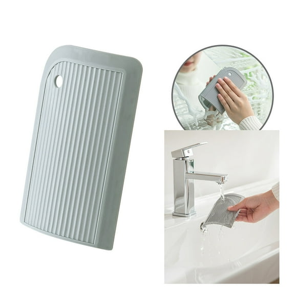 DECORNIJIA Bathroom Cleaning Tools Light Grey 2Pcs 4.9X2.9In Plastic Glass Wiper