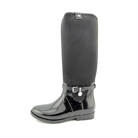 MICHAEL Michael Kors Womens Charm Rubber Closed Toe Mid-Calf Rainboots