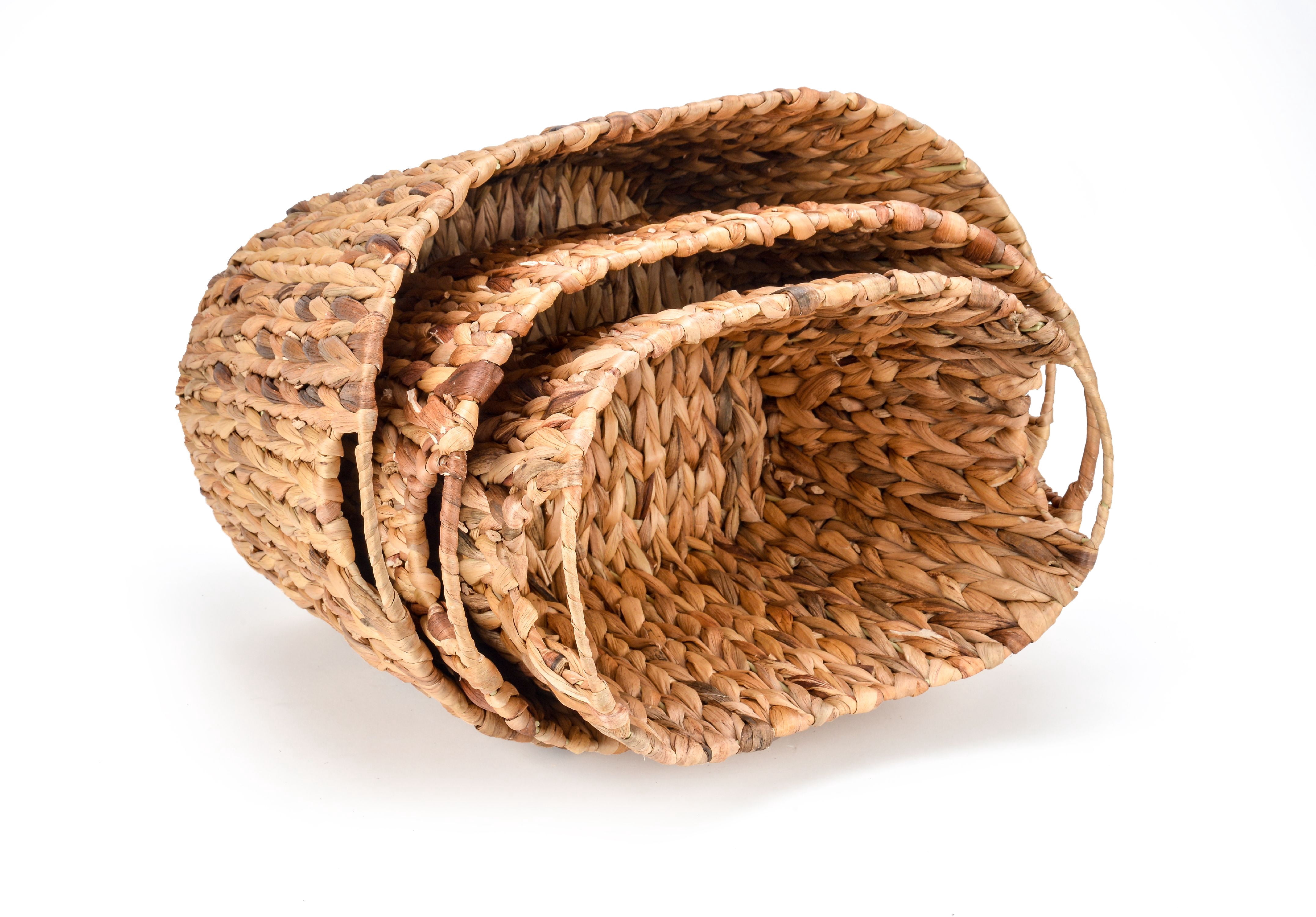 Trademark Innovations Wicker Storage Basket, "Set of 3"
