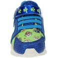 thumbnail image 4 of Paw Patrol Sneakers for Kids, Light-Up Runner, Blue/Green, Toddler Size 7, 4 of 7