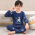 thumbnail image 1 of Pijamas de dibujos animados para niños, conjunto de ropa de dormir para Halloween, Carnaval, Navidad, ropa de Papá Noel para niños pequeños, 1 of 4