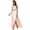 Pink, variant on Fashion Women Maxi Dress Sexy Deep V-Neck Sleeveless Hollow Out Both Side Split BETT