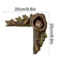 thumbnail image 2 of Velmasee Forest Animal Doorway Door Frame Decor, 2D Realistic Print Smooth Wood No-Drill Installation, Woodland Ornament for Home Wall Corner Fall Christmas Decor, 2 of 7