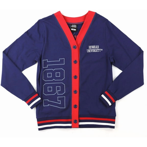 Big Boy Howard Bison S12 Womens Cardigan [Navy Blue - S]