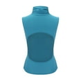 thumbnail image 4 of ZyeKqe Crop Tops for Women High Neck Sleeveless Shirts Backless Going out Tops Stretchy Slim Fitted Basic Tees, 4 of 7