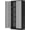 Black Gray, variant on SOLAURA 72 Inches Tall Metal Garage Storage Cabinets, Lockable Storage Cabinet with Doors and Adjustable Shelves for Office, Home, Shops, Garage, Black