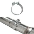 thumbnail image 6 of Spec-D Tuning 4" Stainless Steel Quad Burnt Tip Catback Exhaust System Compatible with 2015-2021 Subaru WRX STI, 6 of 7