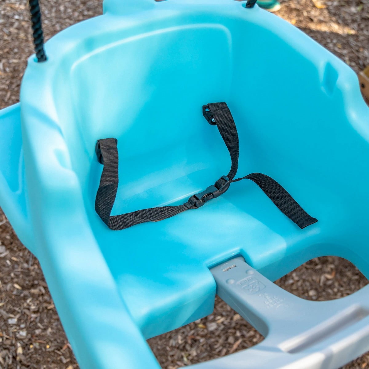 Rocket Swing for Two: Toddler & Baby Outdoor Double Swing