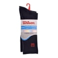 thumbnail image 1 of Calcetas Wilson para Hombre, Arco Reforzado 3 Pares Negro Unitalla, 1 of 4