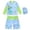 swimsuit 45#Light Blue3, variant on WAYUTE Toddler Boys Swimsuit 3 Piece Long Sleeve Rash Guard Swim Trunks Set Quick Drying Shark Printed Water Activities