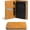 Old Tobacco, variant on Leather Notebook Cover 3.5 x 5.5 in. with Card and Pen Holder, Handmade Protective Storage for Pocket Journal Cover, Book & Notebooks, Notepad Wallet for Travelers