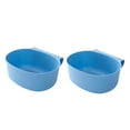 thumbnail image 3 of SASABAXI 2 Pcs Indoor Compost Bin Plastic Simple Trash Storage Blue, 3 of 7