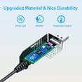 thumbnail image 2 of Vancle Charger for Philips One Blade QP2520,4.3V USB Charging Cable A00390 Replacement Charger Cord for Philips Norelco One Blade QP2520,QP2620,QG3320,RQ320,RQ328,RQ330,RQ331 RQ338,RQ350, 2 of 5