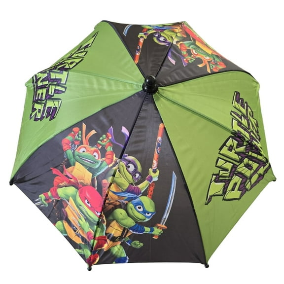 Teenage Mutant Ninja Turtles Stick Umbrella with Clamshell Handle 21"