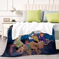 thumbnail image 4 of Scooby-Doo anti-pilling, suave, ligera, esponjosa y acogedora de lujo para hogar y cocina – Perfecta para niños y adultos,150X200cm, 4 of 6