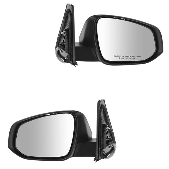 TRQ Power Heated Signal Puddle Light Mirror Driver Passenger PAIR for 4Runner MRA09331 Fits select: 2014-2018 TOYOTA 4RUNNER