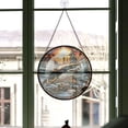 thumbnail image 3 of Great White Shark Ornament Christmas 2025, Great White Shark Stained Glass Hanging Window – Sun Catcher for Home Decor, Unique Christmas, 3 of 5