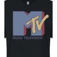 thumbnail image 3 of MTV - Blue Logo -Juniors Cropped Tee, 3 of 5
