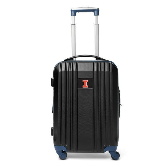 Mojo Outdoors NCAA Illinois Fighting Illini 21 in. Carry-on Hardcase Two-Tone Spinner