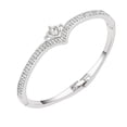 thumbnail image 1 of Moda Chica Popular Anillo Pulsera de Oro Rosa Europa y los Estados Unidos de la moda en forma de corazón con incrustaciones de pulsera versión coreana de, 1 of 4