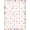 Multicolor Pastel, Pattern 1, variant on ODIKA Confetti Pink Dots Whimsical Borders Ombre Gradient Watercolor Large Flowing Non-Slip Chair-Friendly for Dining Room, Office, Lounge