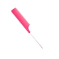 thumbnail image 1 of Tail Comb Plastic Portable Different Colors New-style Bright Exquisite Appearance Easy Installment Long Service Life Hair Picks Rose Red, 1 of 7