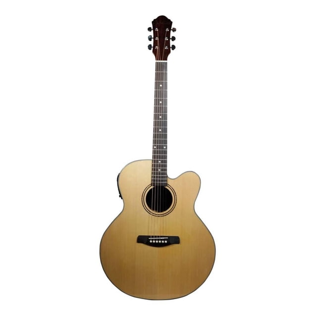 Guitarra Electroacústica La Sevillana JU-340CEQ
