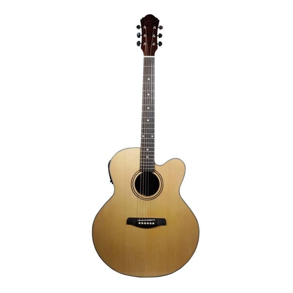 Guitarra Electroacústica La Sevillana JU-340CEQ