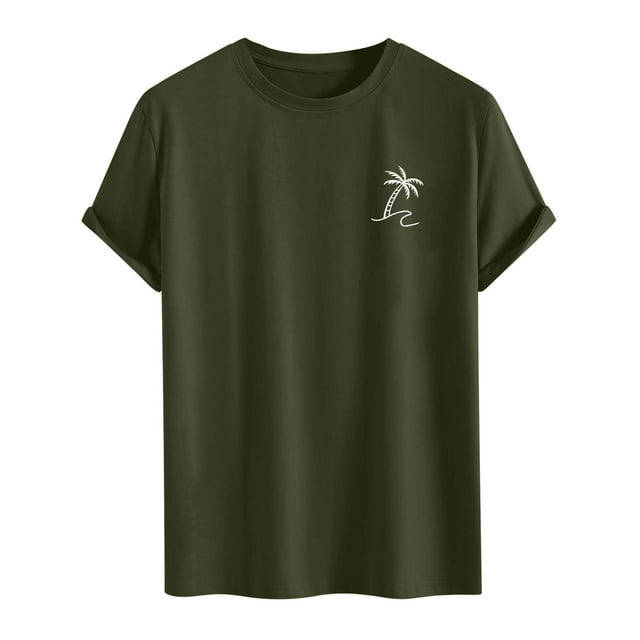 Huesdet T-Shirts Graphiques en Coton pour Hommes à Col Rond, Athlétiques, de Course, de Gym, à Manches Courtes, T-Shirts pour Hommes (AG,S)
