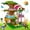 A1, variant on HOGOKIDS 613pcs Tree Forest House STEM Building Toy with Fountain and Animals Gifts for Aged 6+