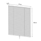thumbnail image 4 of persiana provisional con filtrado de luz de 91 x 183 cm blanco, 4 of 7