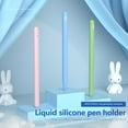 thumbnail image 3 of XIHAMA For 2nd Generation Apple Pencil Stylus Case 2pcs, Ultralight Silicone Pencil Case, Protective Leather Case Non-slip Smooth Grip Holder Crescent, 3 of 7