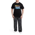 thumbnail image 5 of CafePress - Vote Peace Men's Dark Pajamas - Men's Dark Loose Fit Cotton Pajama Set, 5 of 7