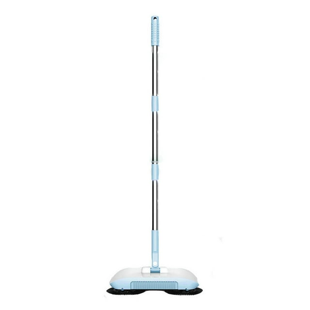 Balayeuse à Pousser à la Main Nettoyage Efficace Utilisation à Sec et Humide Fonctionnement Facile Convient à Tous les Planchers Protège-Lombaires pour la Maison